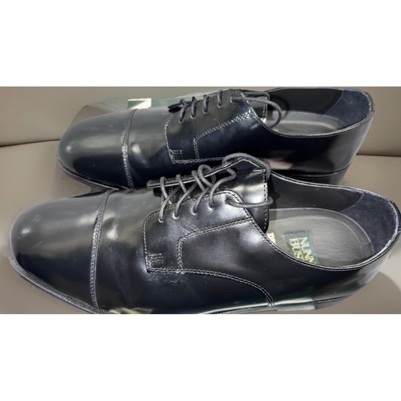 Nunn Bush Maddox Cap Toe Oxford Dress Shoes Black Leather Mens Size 11.5 M - Picture 4 of 7